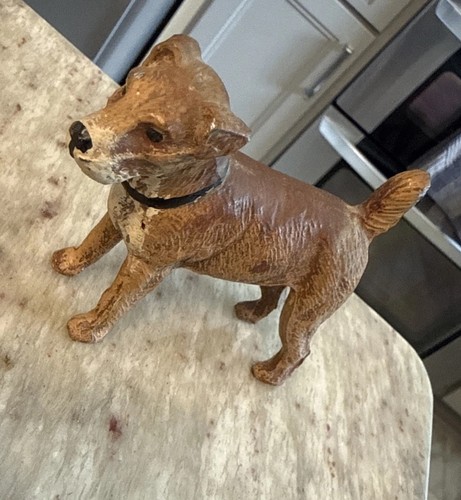 Cold painted jack russell - painted,