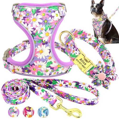 Floral flower personalised dog - personalised,