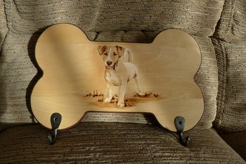 Pyrography art key - lead, rack