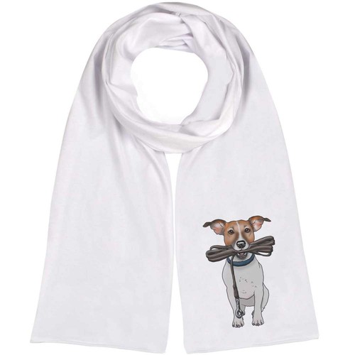 Jack russell holding - holding, lead'