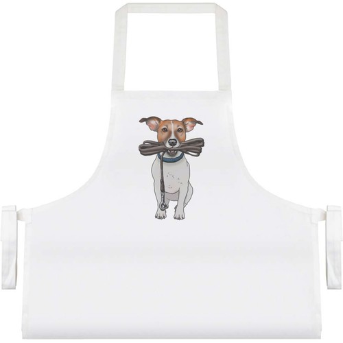 Jack russell holding lead - 'jack,