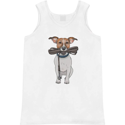 Jack russell holding - russell, lead'