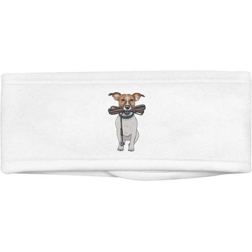 Jack russell holding lead - 'jack,