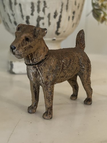 Cold painted jack russell - cold,