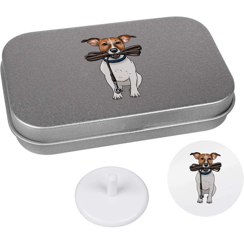 Jack russell holding lead - 'jack,