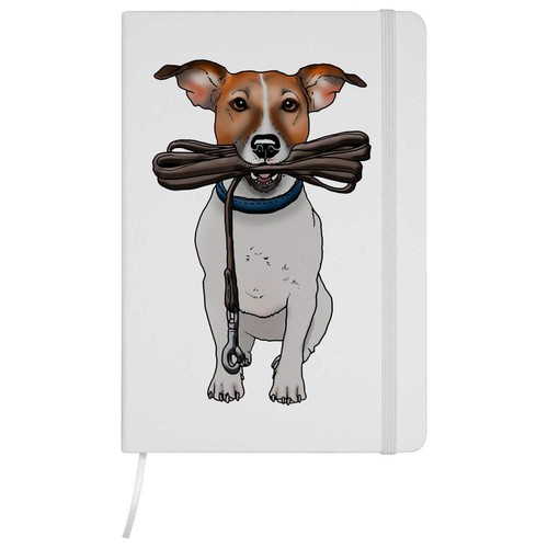 Jack russell holding - holding, lead'