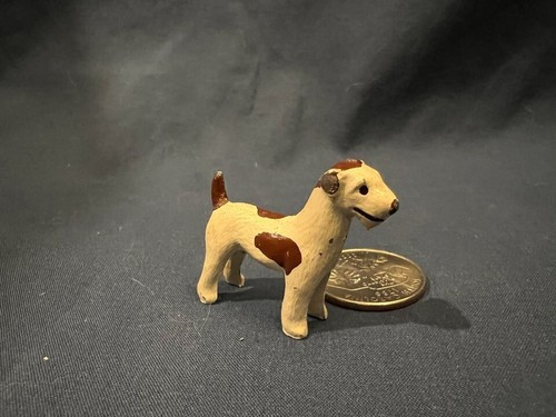 Vintage painted lead standing - painted,